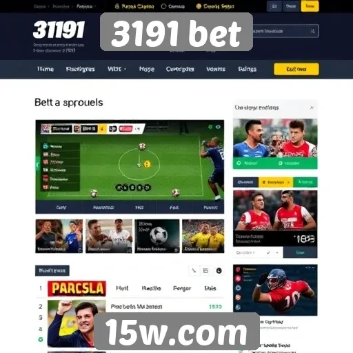 Experiência do usuário no site 3191 bet