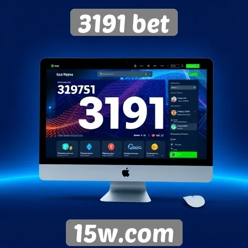 Interface e usabilidade do site 3191 bet