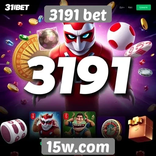 Diversidade de jogos disponíveis no 3191 bet